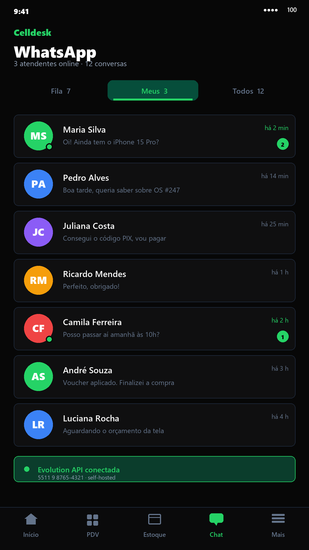 Celldesk — WhatsApp